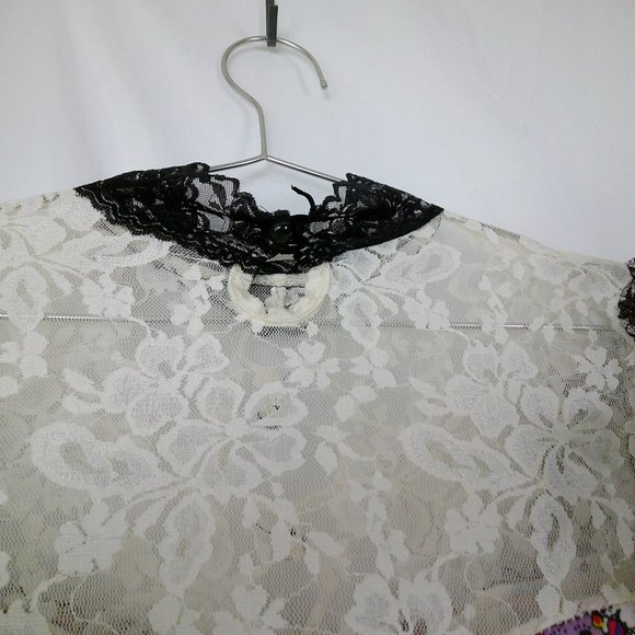 Spirit Halloween Day of Dead Sugar Skull Dress Lace Layered - Picture 6 of 6